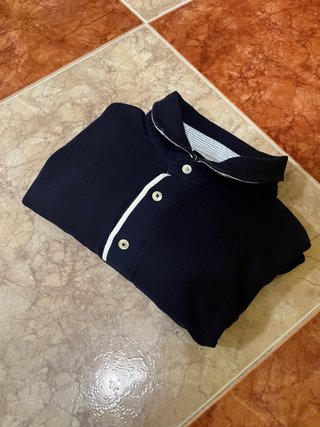 Polo Pedro del Hierro azul marino