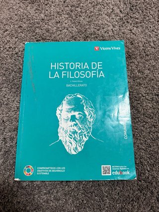 Historia de la filosofía, 2 Bachillerato