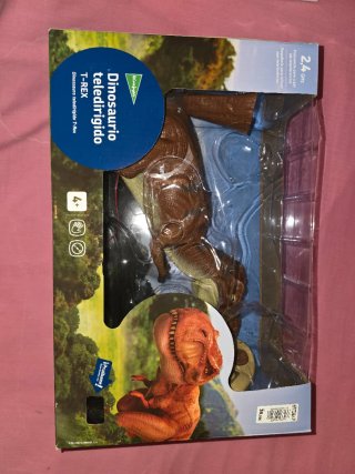 Dinosaurio teledirigido T-Rex