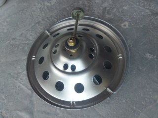Hornilla de camping metálica