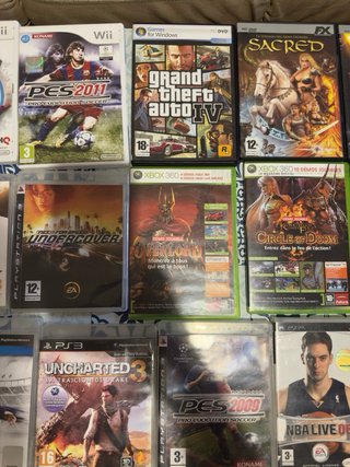 Lote de Videojuegos PS2 y PS3