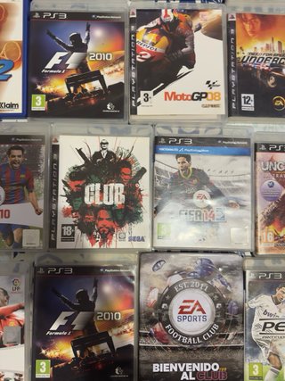 Lote de Videojuegos PS2 y PS3