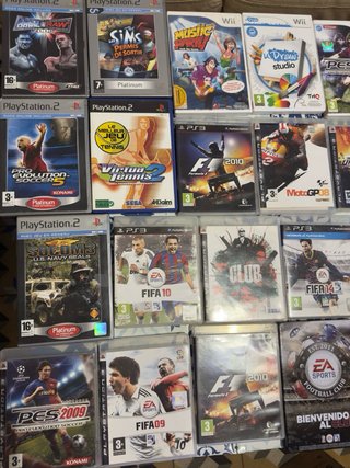 Lote de Videojuegos PS2 y PS3
