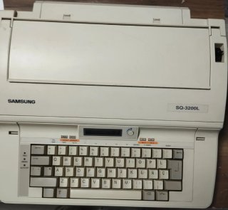 Máquina de escribir electrónica Samsung SQ-3200L