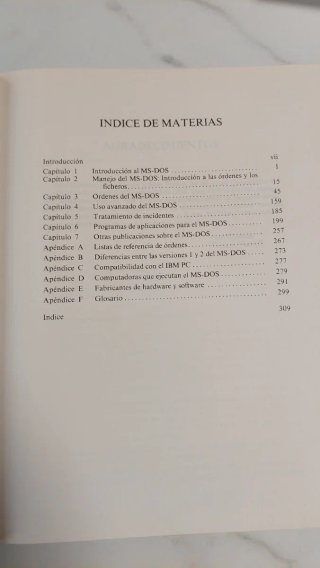Sistema operativo MS-DOS guía del usuario