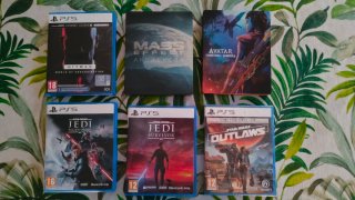 Lote 6 Juegos PS5: Hitman, Mass Effect, Avatar, St