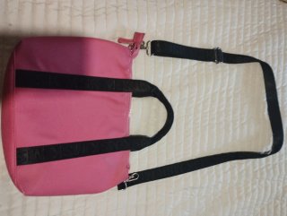 Bolso rosa y negro Misako