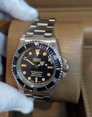 Reloj Seiko Mod Scubamaster Vintage Negro