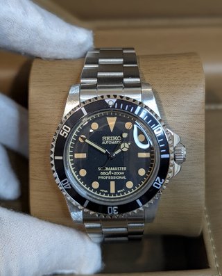 Reloj Seiko Mod Scubamaster Vintage Negro