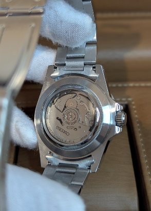 Reloj Seiko Mod Scubamaster Vintage Negro