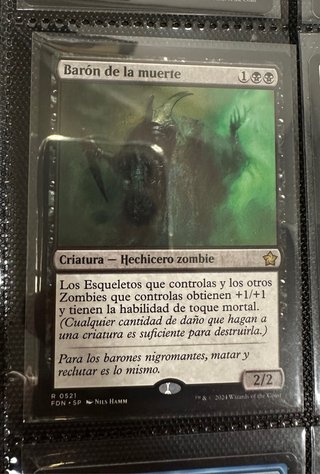 Barón de la muerte - Magic The Gathering