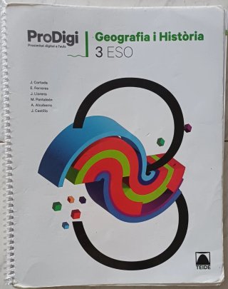 Quadern ProDigi. Geografia i Història 3 ESO