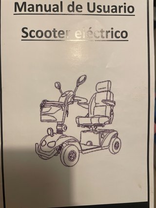 Silla de ruedas eléctrica para minusválidos