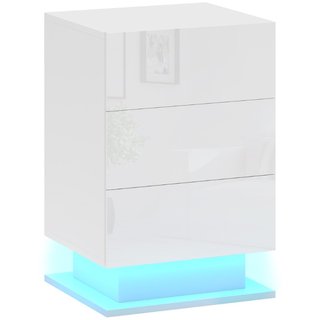 Comodino Moderno con Luce LED Regolabile con Telec