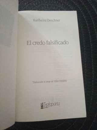 El credo falsificado