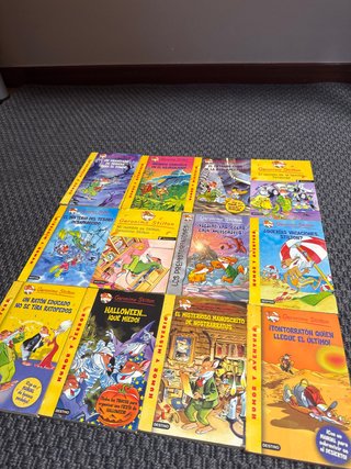 Lote libros geronimo stilton