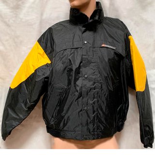 Chaqueta Moto Caribaldi Talla XL Negra/Amarilla