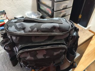 Bolsa de pesca camuflada