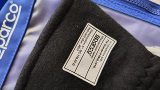 Guantes Sparco Negros y Rojos
