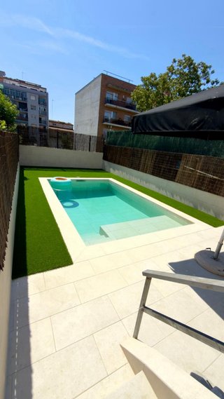 Transformación Patio y Piscina