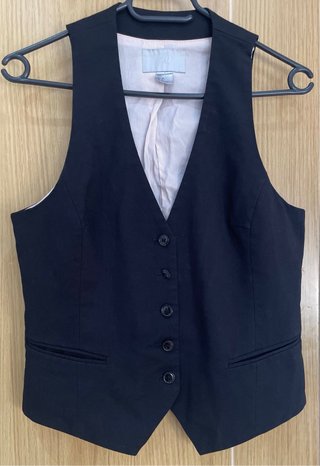 Chaleco H&M Negro Talla 38