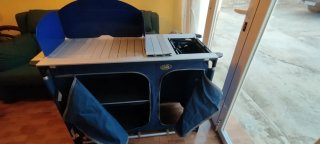 Mueble Cocina Camping con Fregadero