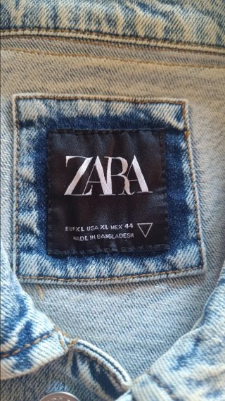 CAZADORA VAQUERA ZARA HOMBRE - Talla XL