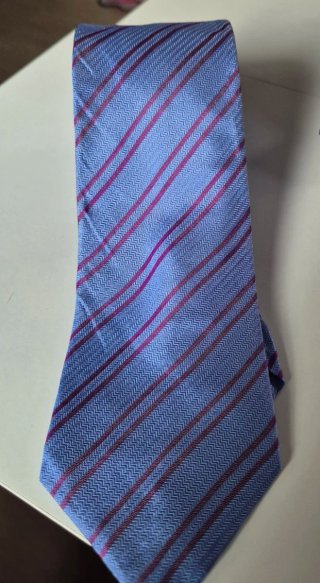 Corbatas Dustin Azul y Morado Lote 15e