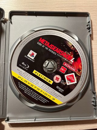 Metal Gear Solid 4 PS3 Platinum
