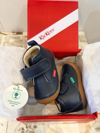 Botas Kickers Piel Bebé Talla 18 Nuevas
