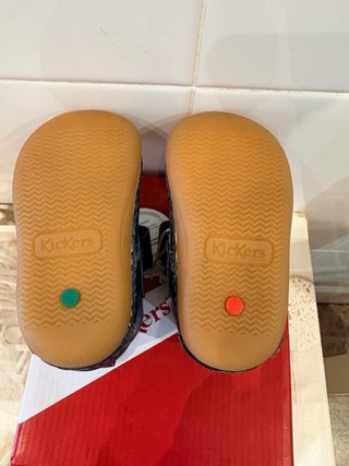 Botas Kickers Piel Bebé Talla 18 Nuevas