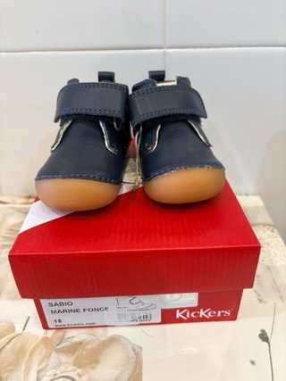 Botas Kickers Piel Bebé Talla 18 Nuevas
