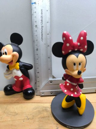 Figuras Mickey y Minnie Mouse Disneyland París