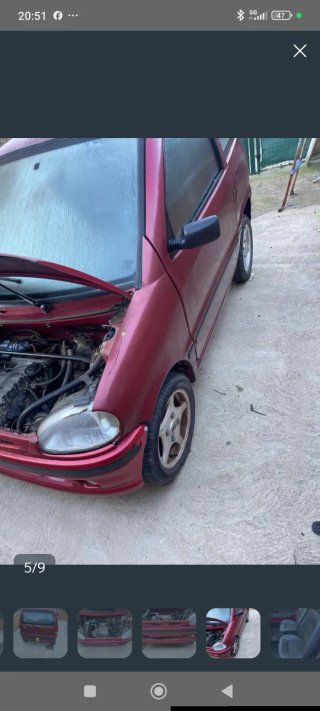 Coche sin carnet microcar virgo rojo