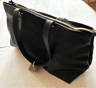 Bolso shopper negro PACOMARTINEZ NUEVO etiqueta