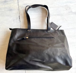 Bolso shopper negro PACOMARTINEZ NUEVO etiqueta