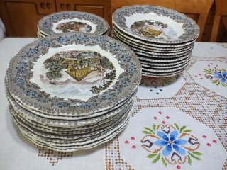 Vajilla La Cartuja Molino Viejo 42 piezas