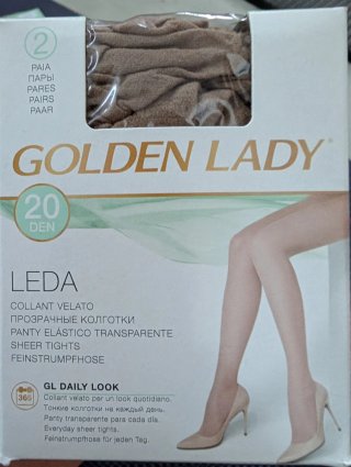 Medias Golden Lady Veda 20 Den Beige