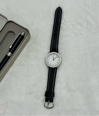 Set Bolígrafo y Reloj con Pila incluida