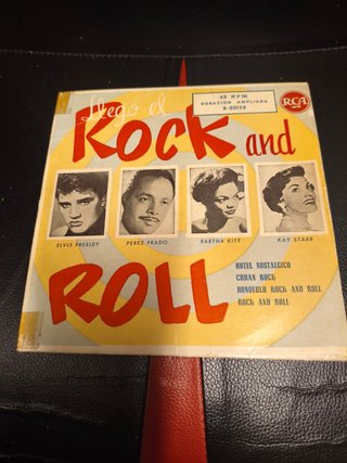 EP-LLEGO EL ROCK AND ROLL (ELVIS) 1958