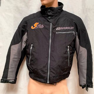 Chaqueta Moto Garibaldi Talla 50 Negra/Gris