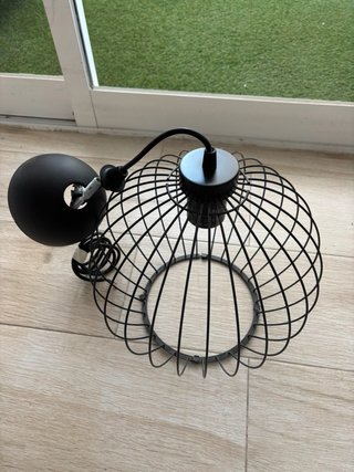Lámpara de techo IKEA negra