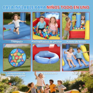 Castillo Hinchable Infantil con Tobogán