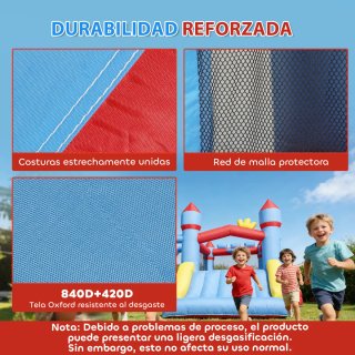 Castillo Hinchable Infantil con Tobogán