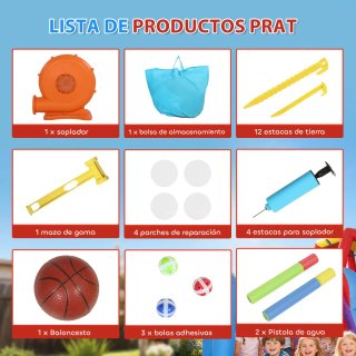 Castillo Hinchable Infantil con Tobogán