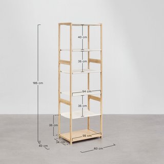 Estantería Bambú Sklum 60x185cm NUEVA