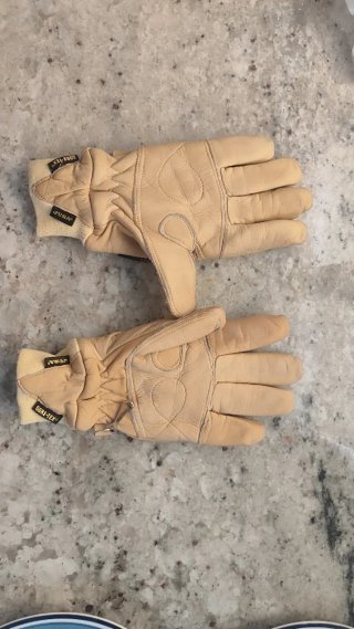 Guantes de piel y goretex Juba Sasatex