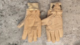Guantes de piel y goretex Juba Sasatex