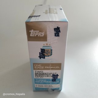Topps Team Set Argentina 2026 caja 6 sobres