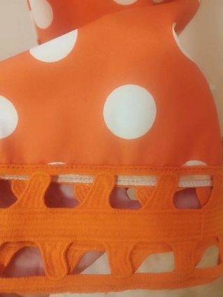 Vestido naranja lunares MISSLOOK Talla M